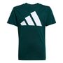 adidas J Bl Tee 160 - aurivy/white