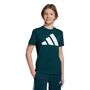 adidas J Bl Tee 160 - aurivy/white