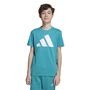 adidas J Bl Tee 160 - purtea/white