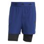 adidas Gym+ 2In1 Short - dkblue/black