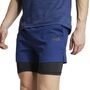 adidas Gym+ 2In1 Short - dkblue/black