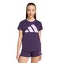 adidas Jg Bl Tee 160 - aurplu/powplu
