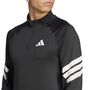 adidas Gym+ 3S 1/4 Zip - black/white