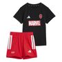 adidas I Mrvl Sm T Set - black/white