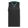 adidas 3-Stripes Tank - black/purtea