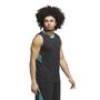 adidas 3-Stripes Tank - black/purtea