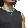 adidas 3-Stripes Tank - black/purtea