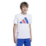 adidas J Bl Tee 160 - white/royblu/purrub