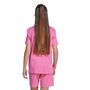adidas J Bl Tee 160 - pnkfus/clpink/white
