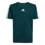 adidas J 3S Tee 160 - aurivy/white