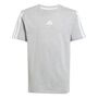 adidas J 3S Tee 160 - mgreyh/white