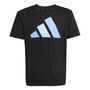 adidas J Bl Tee 160 - black/blufus/globlu