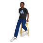 adidas J Bl Tee 160 - black/blufus/globlu