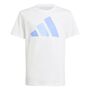 adidas J Bl Tee 160 - white/blufus/globlu