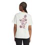 adidas Floral Tee - owhite
