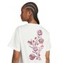 adidas Floral Tee - owhite