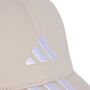 adidas Bball 3S Cap Nl - wonalu/white