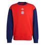 adidas Fcb Lf Crew - red/dkblue 