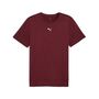 Puma M TAD ESSENTIALS HEATHER CAT Tee (CF small cat) - rot 