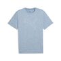 Puma M TAD ESSENTIAL HEATHER CAT TEE (CF large cat) - blau 