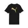 Puma ESS METALLIC Tee G - schwarz 