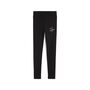 Puma ESS SCRIPT High-Waist Leggings G - schwarz 
