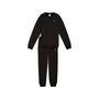 Puma ESS ELEVATED Relaxed Crew Sweat Suit FL B - schwarz 