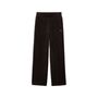 Puma ESS ELEVATED Velour Rib Straight Leg Pant - schwarz 