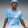 Puma MCFC Home Jersey Replica - blau