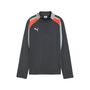 Puma IndividualLIGA 1/4 Zip Top Jr - grau 