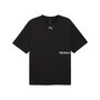 Puma M GRAPHIC OVERSIZE TEE - schwarz 