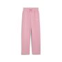 Puma WARDROBE ESS Relaxed Wide Leg Sweatpants TR G - pink 
