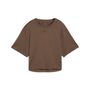 Puma W CLOUDSPUN RELAXED TEE - braun 