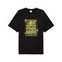 Puma GRAPHIC Super Puma World Tour Relaxed Tee - schwarz 