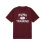 Puma M Graphics Train Logo Relaxed Tee - rot 