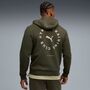 Puma M PUMA x HYROX CLOUDSPUN HOODIE - gr�n