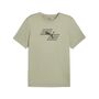 Puma M PUMA x HYROX POLY GRAPHIC TEE - gr�n 