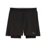 Puma M Tech Training 2in1 STRETCH WOVEN SHORT - schwarz 