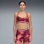 Puma Floral Ribbon Strappy Bra - Low - rot