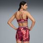 Puma Floral Ribbon Strappy Bra - Low - rot