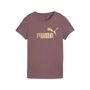 Puma ESS METALLIC No. 1 Logo Tee - violett 