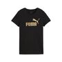 Puma ESS METALLIC No. 1 Logo Tee - schwarz 