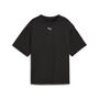 Puma W TAD ESSENTIAL RELAXED TEE - schwarz 