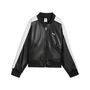 Puma T7 Pleather Bomber - schwarz 