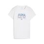Puma GRAPHIC Varsity Tee - weiss 