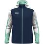 Jako Kapuzenjacke Dynamic - marine/wei�/minze