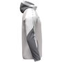 Jako Kapuzenjacke Dynamic - hellgrau/wei�/grau
