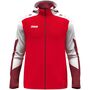 Jako Kapuzenjacke Dynamic - rot/wei�/dunkelrot