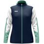 Jako Polyesterjacke Dynamic Damen - marine/wei�/minze