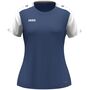 Jako T-Shirt Dynamic Damen - nachtblau/wei�/hellgrau